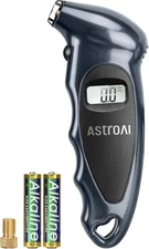 AstroAI Digital Tire Pressure Gauge with Replaceable AAA Battery, 150 Gray 