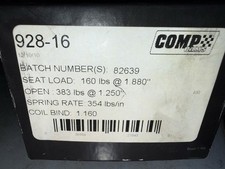 Comp Cams Valve Springs 928-16 2 Spring Assembly Dampener 1.550 New High End Comp Cams Valve Springs 928-16 2 Spring Assembly Dampener 1.550 New High End