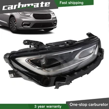 Right Side For 2021 2022 2023 Chrysler Pacifica Headlight Headlamp LED Black