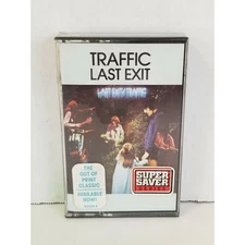 Traffic ‎Last Exit sealed cassette Island Records ‎7 90925-4 1988 USA