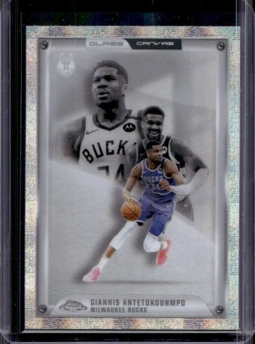 2025 Topps Chrome Giannis Antetokounmpo Base (RAW)