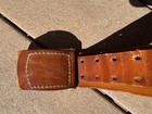 Cold War West German Army Black Leather Belt Bundeswehr — photo 4