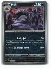 Muk Pokemon Uncommon Reverse Holo SV: Scarlet & Violet 151 MEW 089/165 Nisota Ni