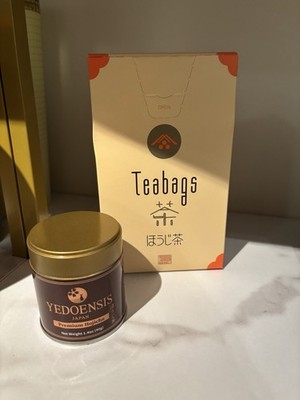  Hojicha Bundle   Ippodo Tea Bags + Yedoensis 40g   Ships Fast!