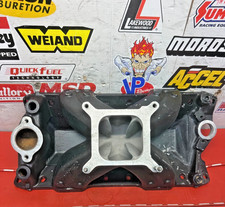 Edelbrock Super Victor Aluminum Intake Manifold Small Block Chevy 2925 Racing