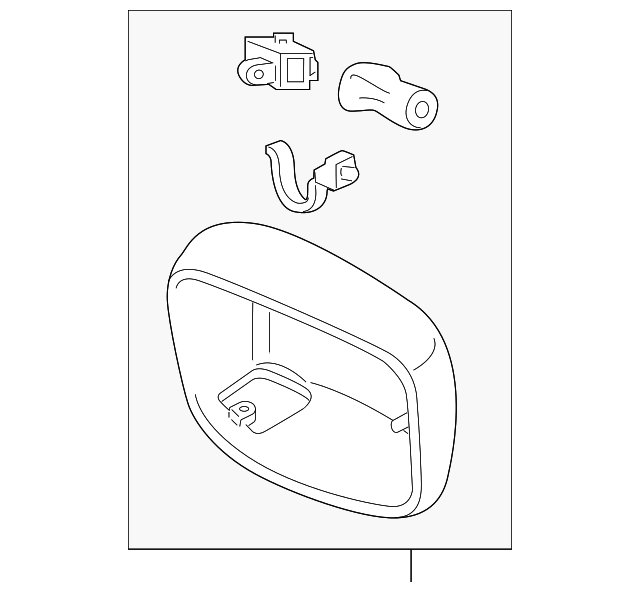 Genuine Honda Housing Cover 76255-SHJ-X51ZG