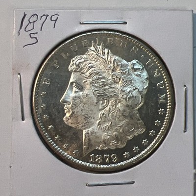 1879 S PL Morgan Dollar UNC 90% Silver $1 U.S Coin | eBay