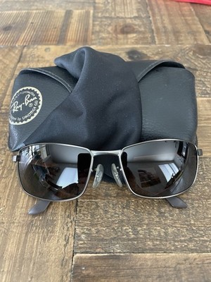 RayBan P RB3498 029/T5 61 17 135 3P Mens Sunglasses with Case 