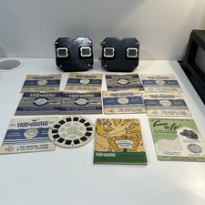 View Master Lot - 10 Mixed Genre Reels 2 Vintage Sawyer Viewers Travel Kids