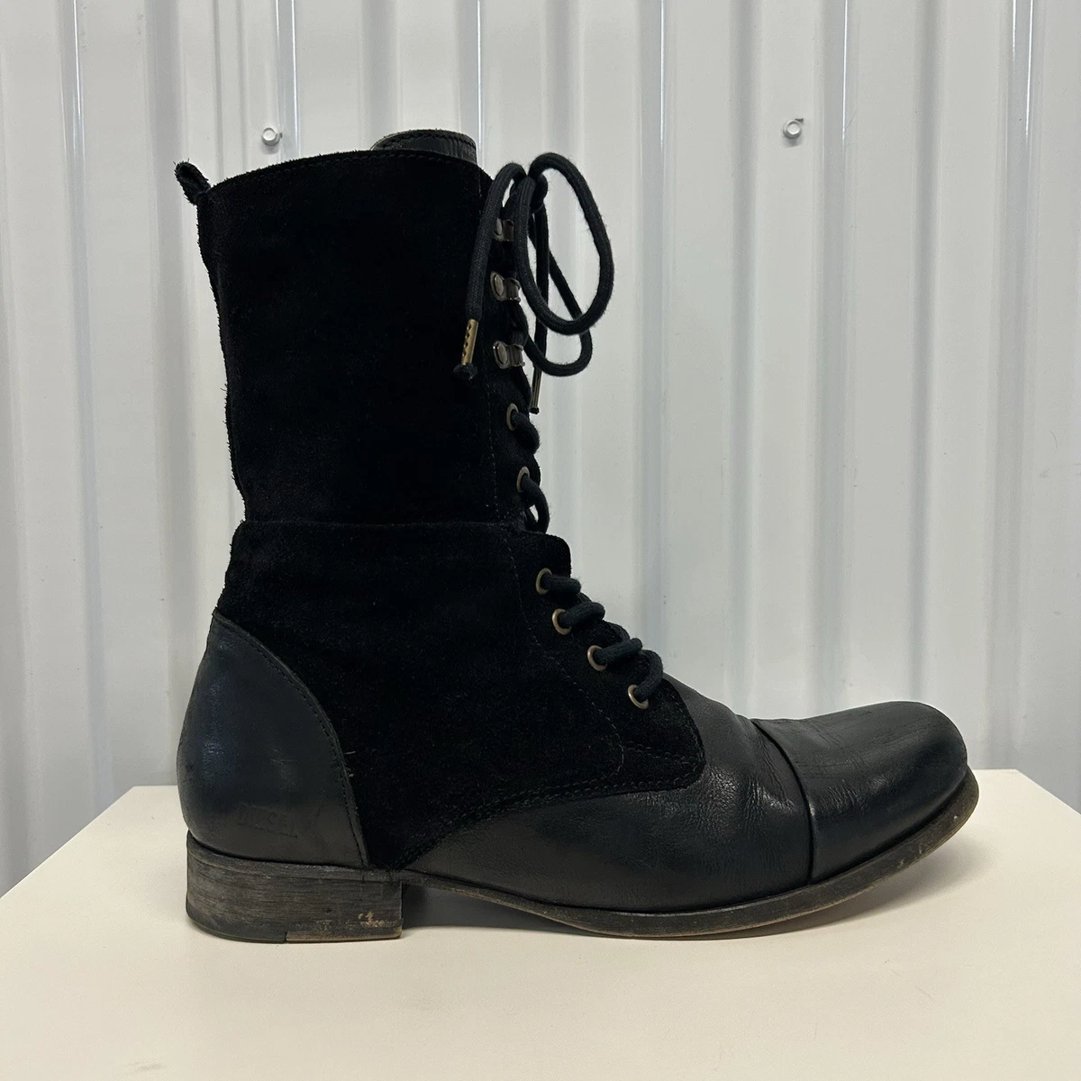 Diesel Combat Black Boots for Women for sale | eBay