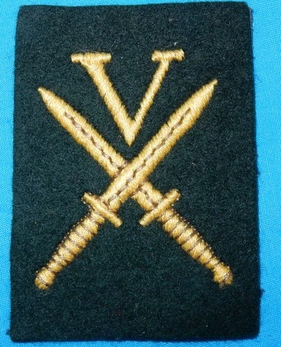 WW2 V FORCE MILITARY SPECIAL FORCES BADGE PATCH WORLD WAR II GENUINE 2nd PATTERN