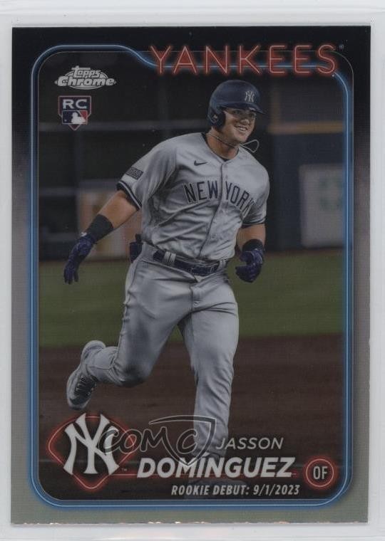 2024 Topps Chrome Update Rookie Debut Refractor Jasson Dominguez DomÃnguez 6o3
