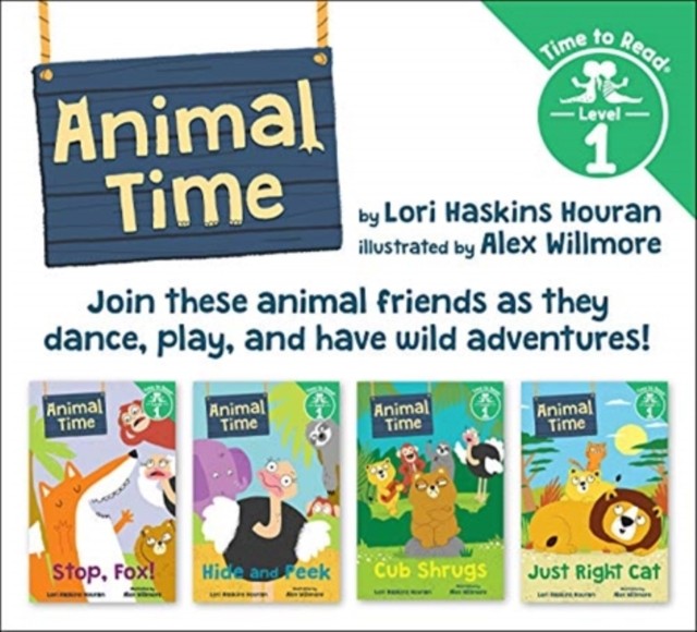 ANIMAL TIME SET by LORI HASKINS HOURAN (Paperback Book)