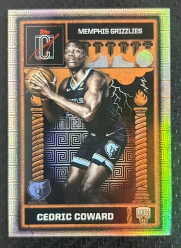 2025 Topps Signature Cedric Coward Base (RAW)