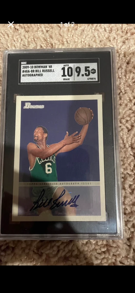 Bill Russell Basketball 2009-10 Season Sports Trading Cards