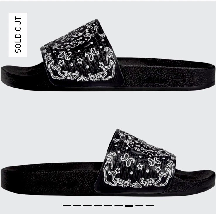 Adidas Schmoofoil Slides GZ8486 ORIGINALI CBLACK RUMOROSO 11 RARO