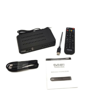 TOQMA Dec Digital Terrestrisches DVB T2C H265 Full HD Wifi Video Recorder Ersatz