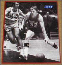 1996 Billy Cunningham 1972 Photo Magazine Clipping Philadelphia 76ers NBA HOF