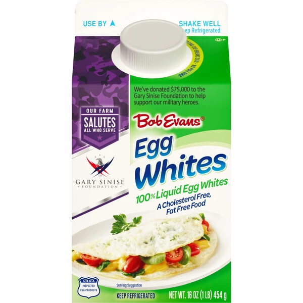 BOB EVANS 100 LIQUID EGG WHITES 16 OZ PACK OF 4 eBay