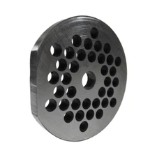 GRINDER PLATE #12 - 1/4 HOLE W/ 1 FLAT EDGE