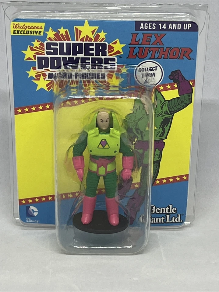 Microfiguras Lex Luther Super Powers 2" Gentle Giant NUEVO EN PAQUETE 2016 Foto 2 de 4