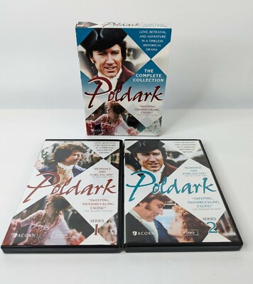 Complete Series 1975 BBC Poldark DVD Collection - Seasons 1 & 2 - Classic Drama
