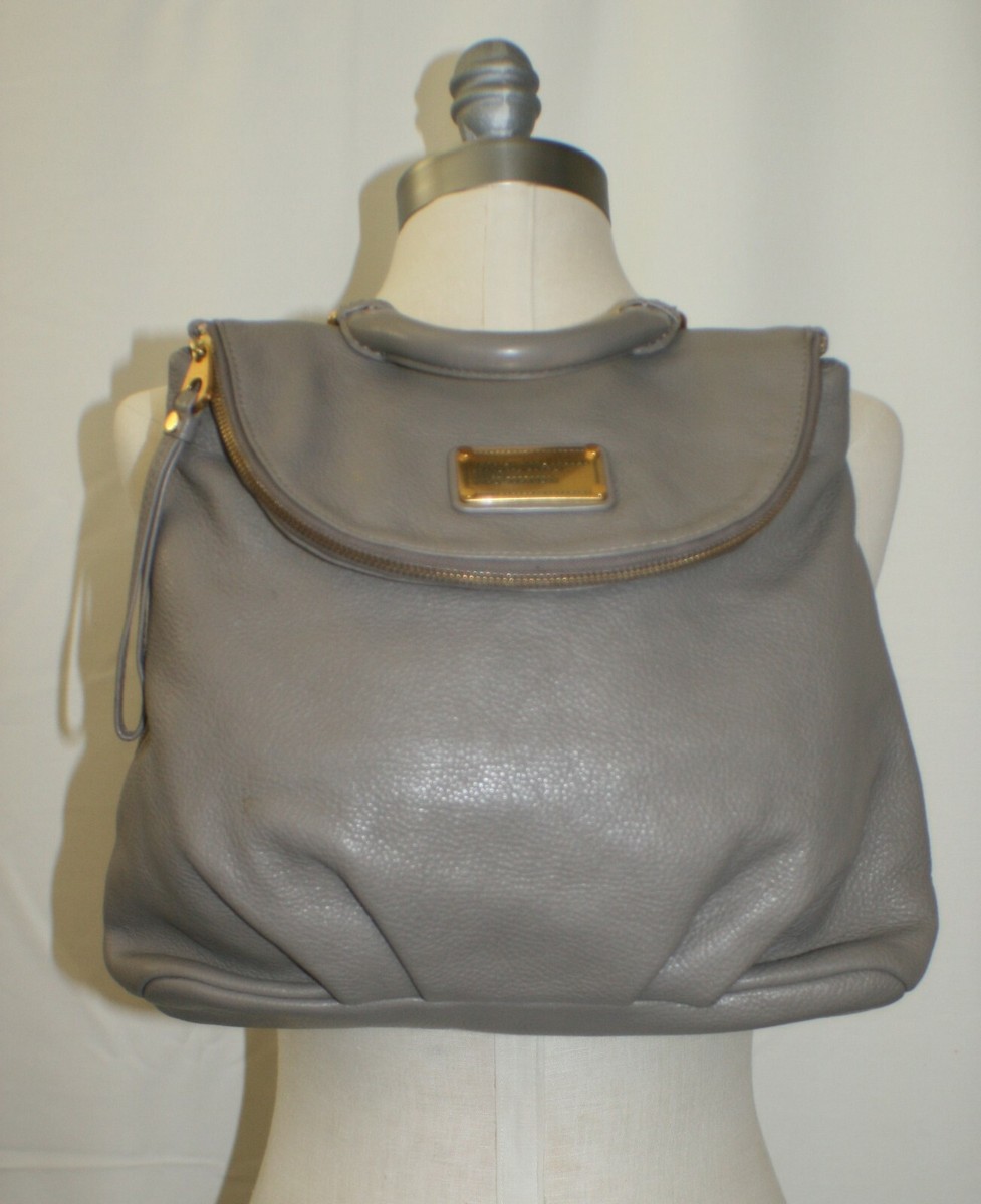 Marc Jacobs Grey Leather Backpack with Gold Hardware Leather backpack Marc Jacobs Grey in Leather - 55195413 main image 4