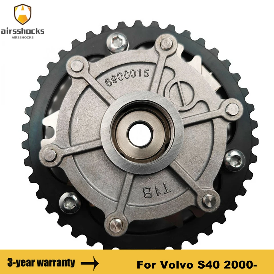 Árbol de levas de escape VVT engranaje de distribución para Volvo S40 V40 2000 2001 2002 2003 2004 1,9 L Foto 3 de 4