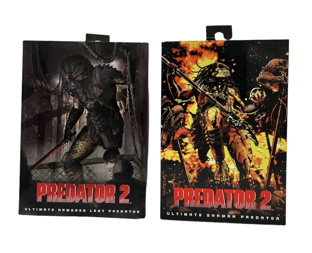 NECA Predator 2 Ultimate Armored Lost Predator & Ultimate