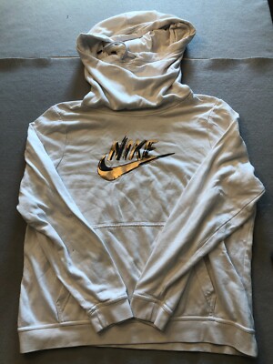 nike metallic hoodie women's