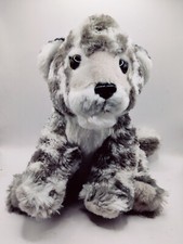 8" Snow Leopard Plush Stuffed Animal