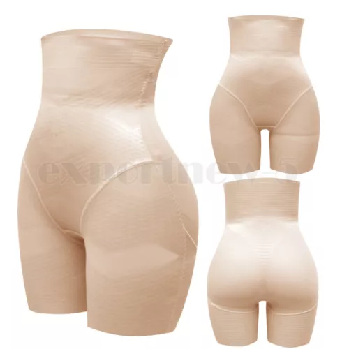 Women High-waisted Butt Lifting Shorts BBL Panty Body Shaper Seamless Anti-Slip - Picture 30 of 36