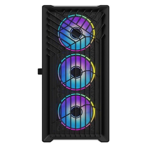 VIDA Cyclone Mesh mATX Gaming Case Micro ATX 4 x ARGB LED Fans Tempered Glass - Picture 3 of 9