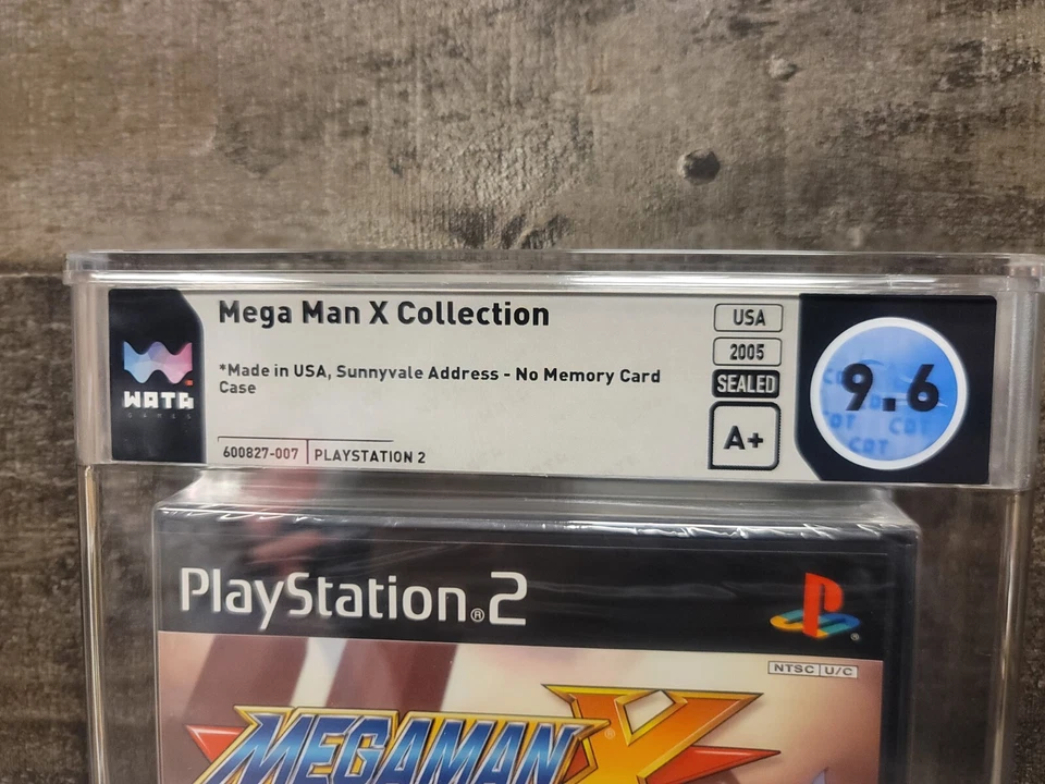 Mega Man X Collection Sony PlayStation 2 PS2 NEW SEALED Wata 9.6 A+  - Image 2 of 3