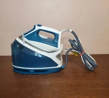 Rowenta Compact Steam Station 1800 Watt Iron DG7530 Blue/Green - TESTED WORKING!