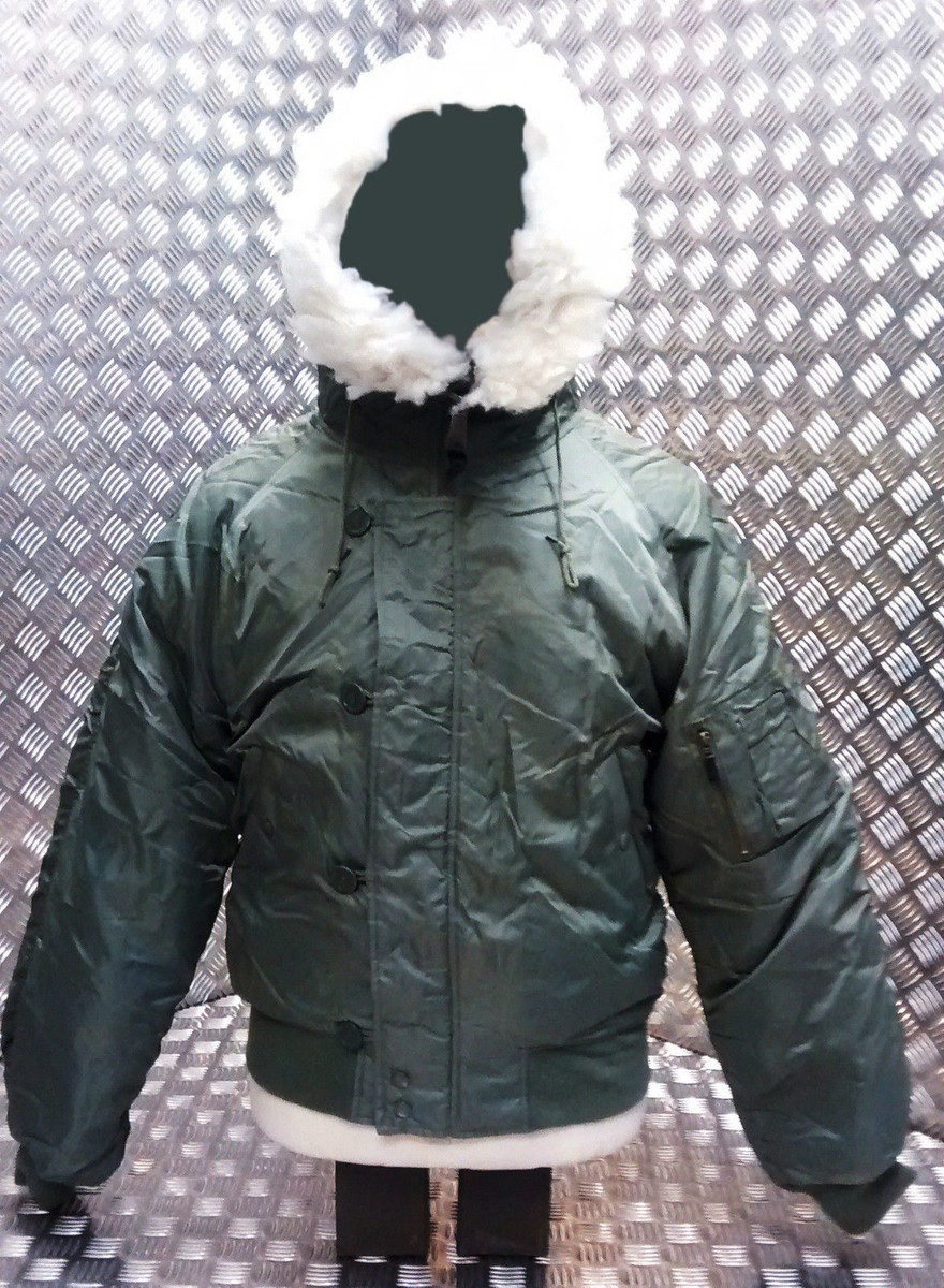 N2B US Military Snorkel Flight Bomber Jacket MOD/Scooter N2B US Military Snorkel Flight Bomber Jacket MOD/Scooter