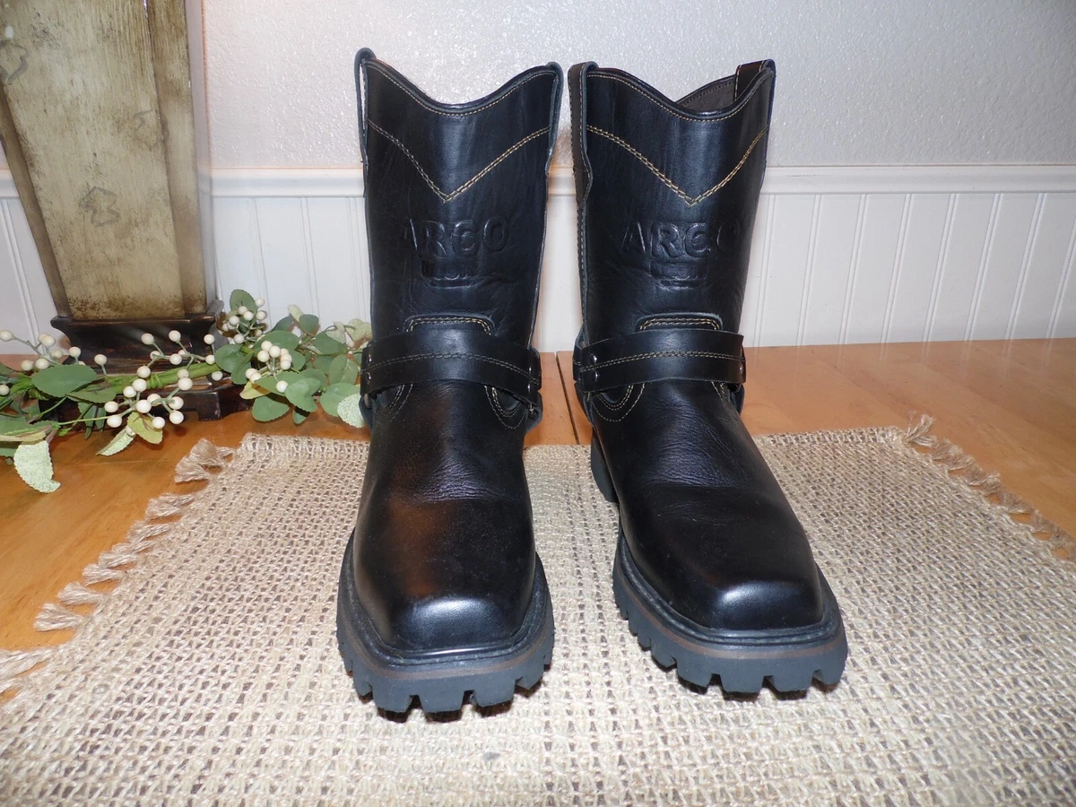 Biker boots clearance ebay