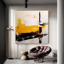 Nordic Light Pure hand painted Oil Paintings Entrance Hallway After Luxury