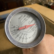 VINTAGE COOPER MEAT THERMOMETER, MADE IN USA Ham Beef Poultry
