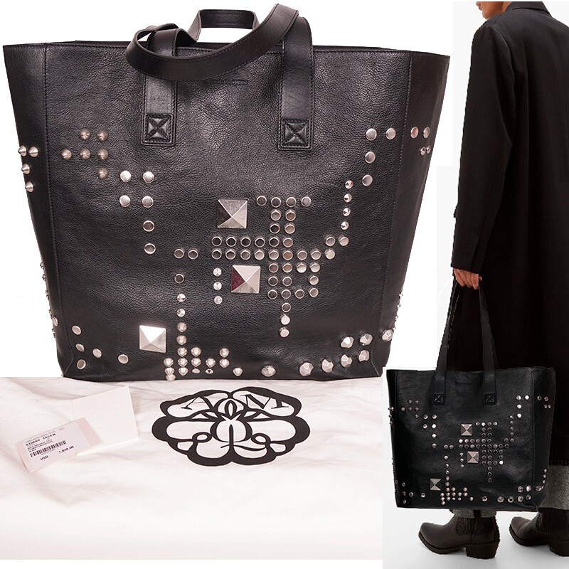 バッグ vintage UnionJack tote bag black leather vintage UnionJack tote bag black leather