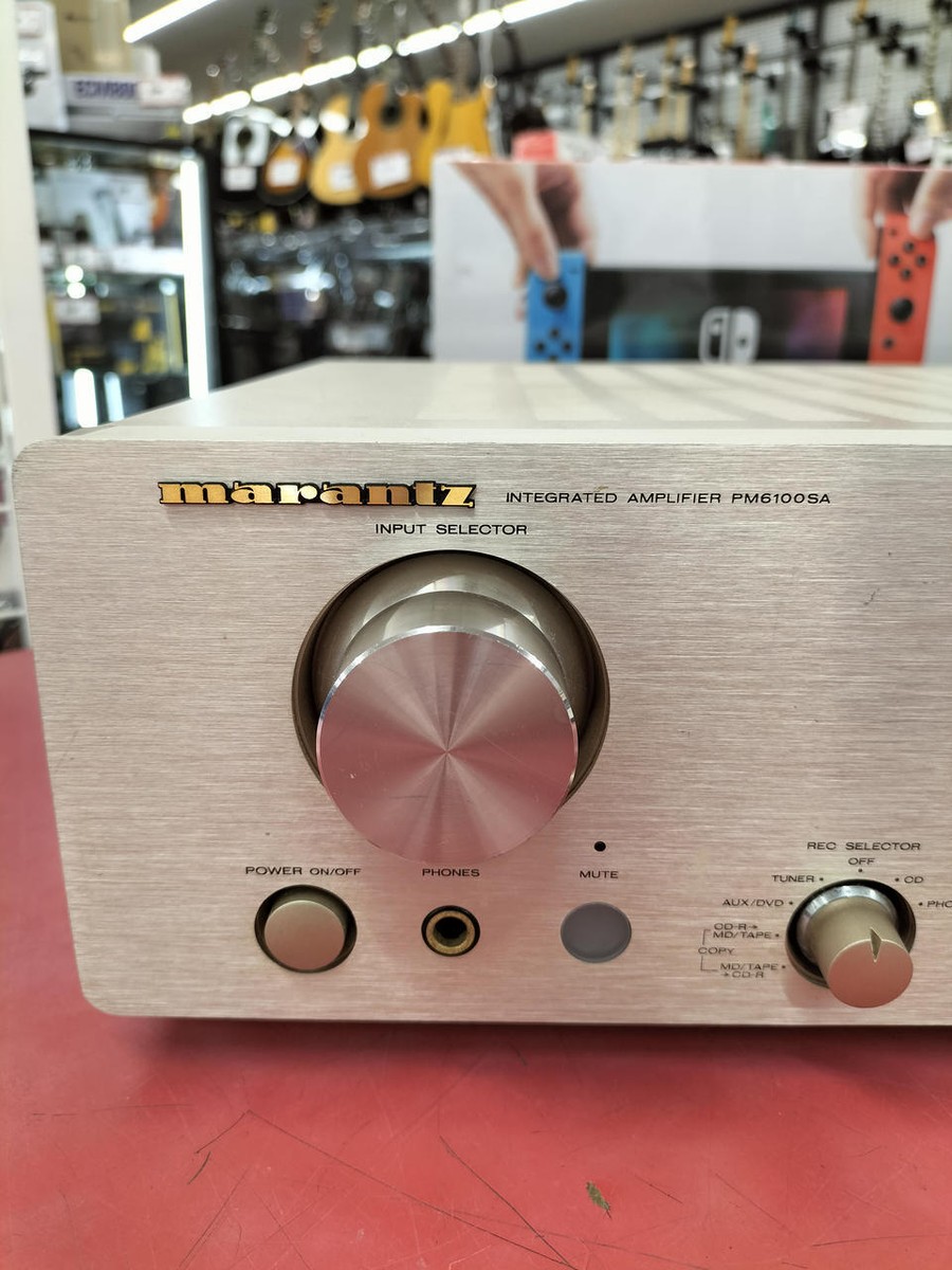 アンプ marantz PM6100 SA Marantz PM6100SAの仕様 マランツ