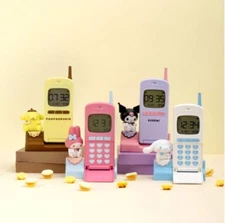 [Sanrio] Royche Sanrio Retro Table Alarm Clock My Melody, Kuromi, Pompompurin, C