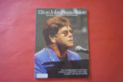 Elton John - Piano Solos (ältere Ausgabe) .Songbook Notenbuch .Piano