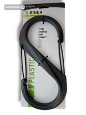 Hook Accessory Stroller Hanger Clip Garage Strong Carabiner Gear S-Biner Connect