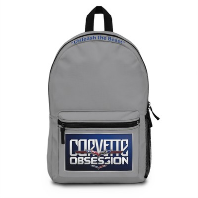 Corvette Lover Backpack - Stylish Travel Bag for Car Enthusiasts, Racing Fan