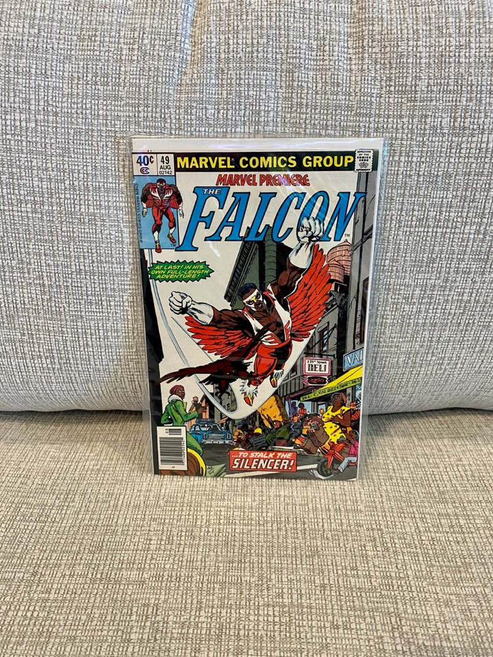 THE FALCON #s 1 - 4:  Complete Limited Series (Marvel, 1983 - 1984) & #49 1979 - Image 2 of 4