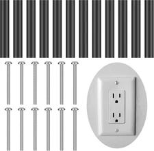 24 Pieces Electrical Outlet Spacers Electrical Outlet Box Extender Kit Include 1