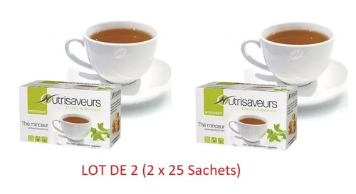 Thé Vert Fitne Halal - Sachets Laxatifs Pour Perte De Poids Rapide - Lot De 4 X 30 Sachets