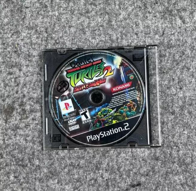 PS2 CD GAMES (Teenage Mutant Ninja Turtles 2: Battle Nexus)