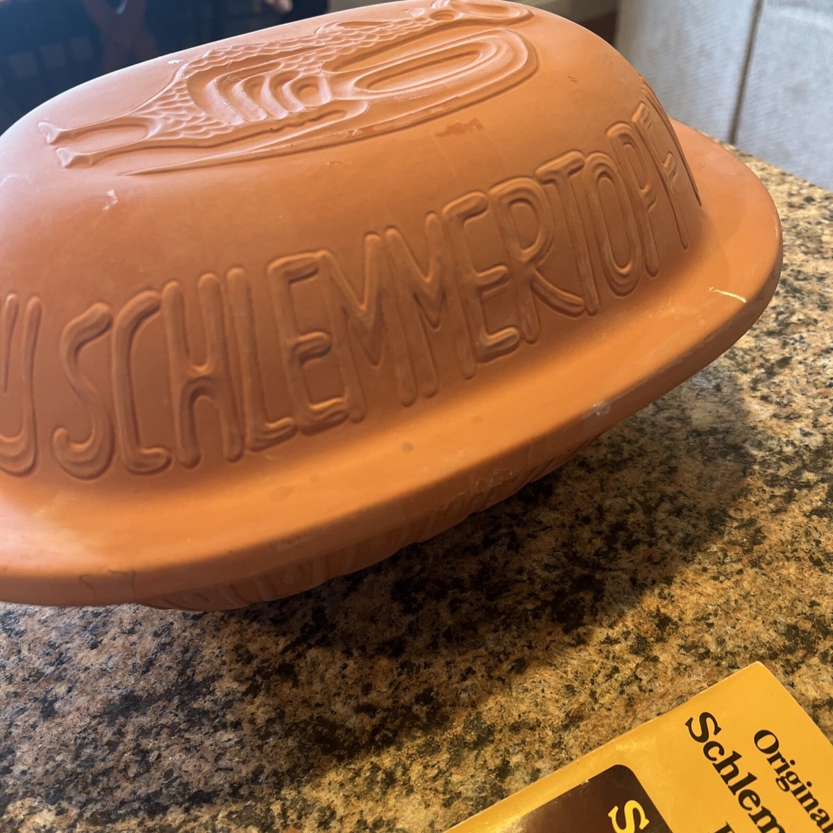 Schlemmertopf Scheurich Keramik 838 W. Germany Clay Casserole